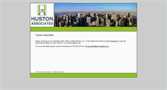 Desktop Screenshot of huston-associates.com